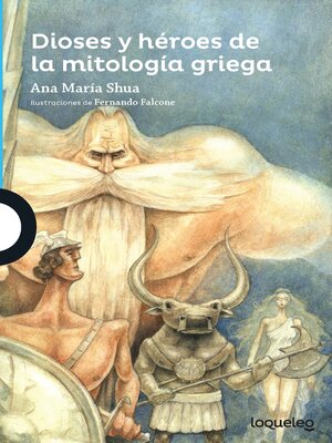 cover image of Dioses y héroes de la mitología griega